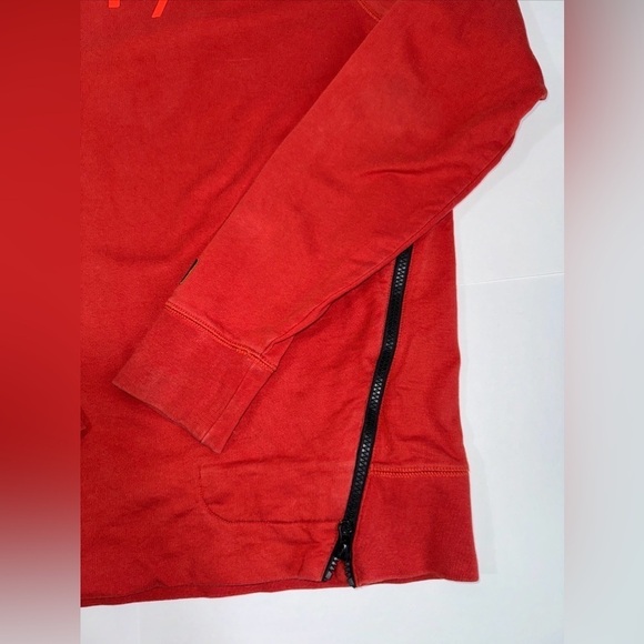 Nike Mens Track And Field Crewneck Sweatshirt Orange Large - Picture 3 of 8